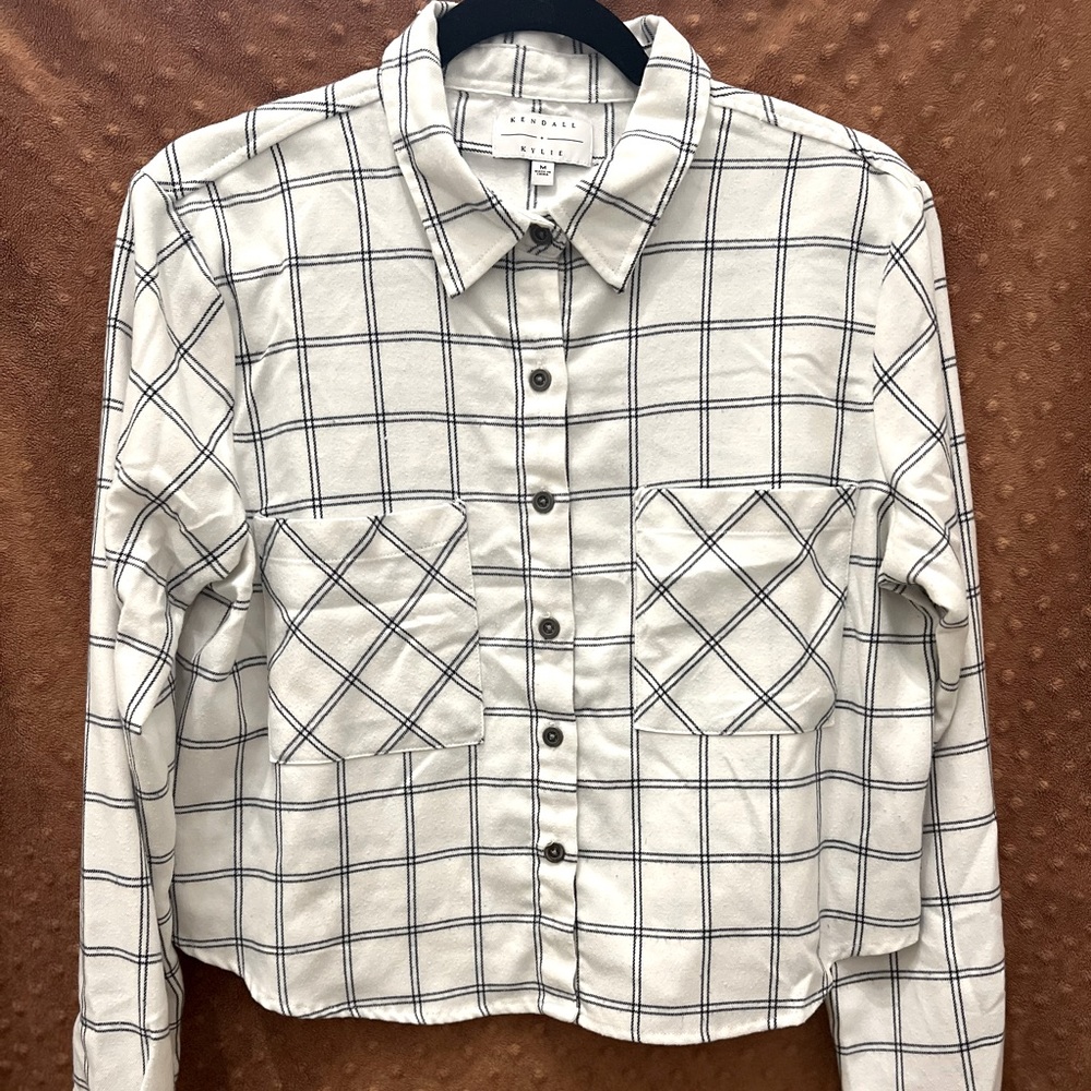 Gently Worn Kendall + Kylie Flannel.